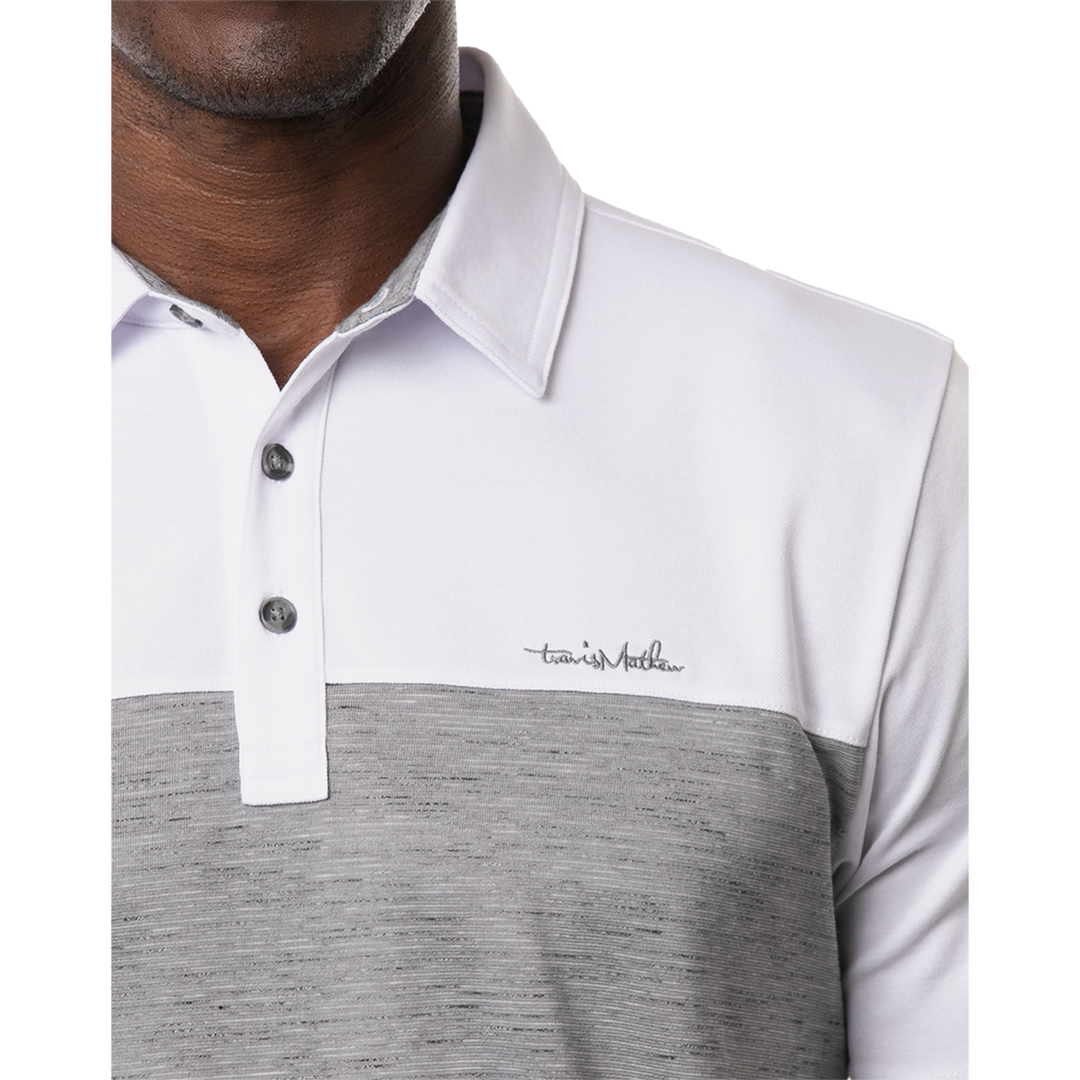 TRAVIS MATHEW MENS SEE YA POLO - WHITE