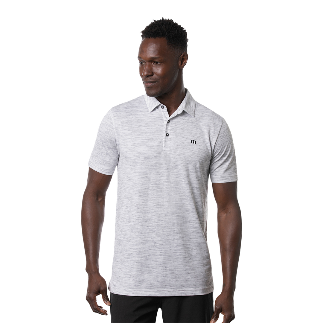 TRAVIS MATHEW MENS LAKE LOUISE POLO - WHITE