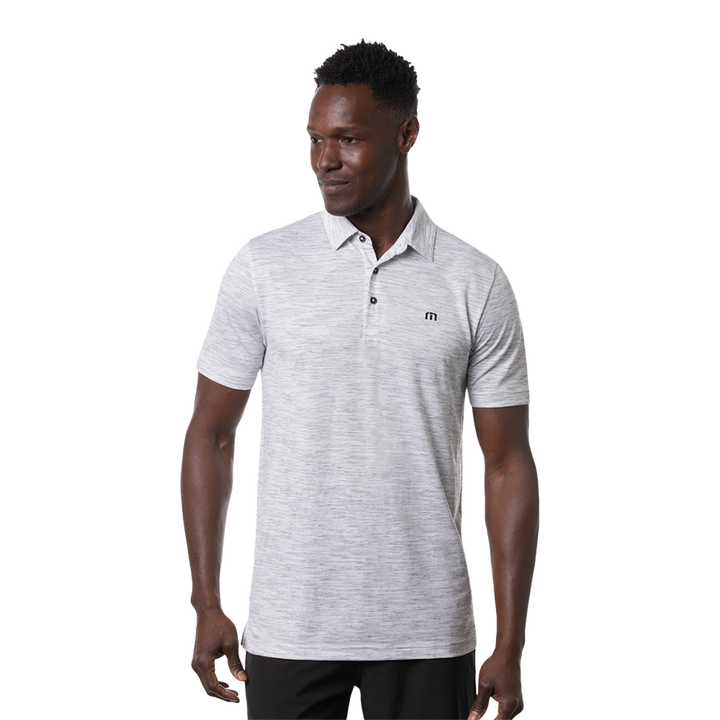 TRAVIS MATHEW MENS LAKE LOUISE POLO - WHITE