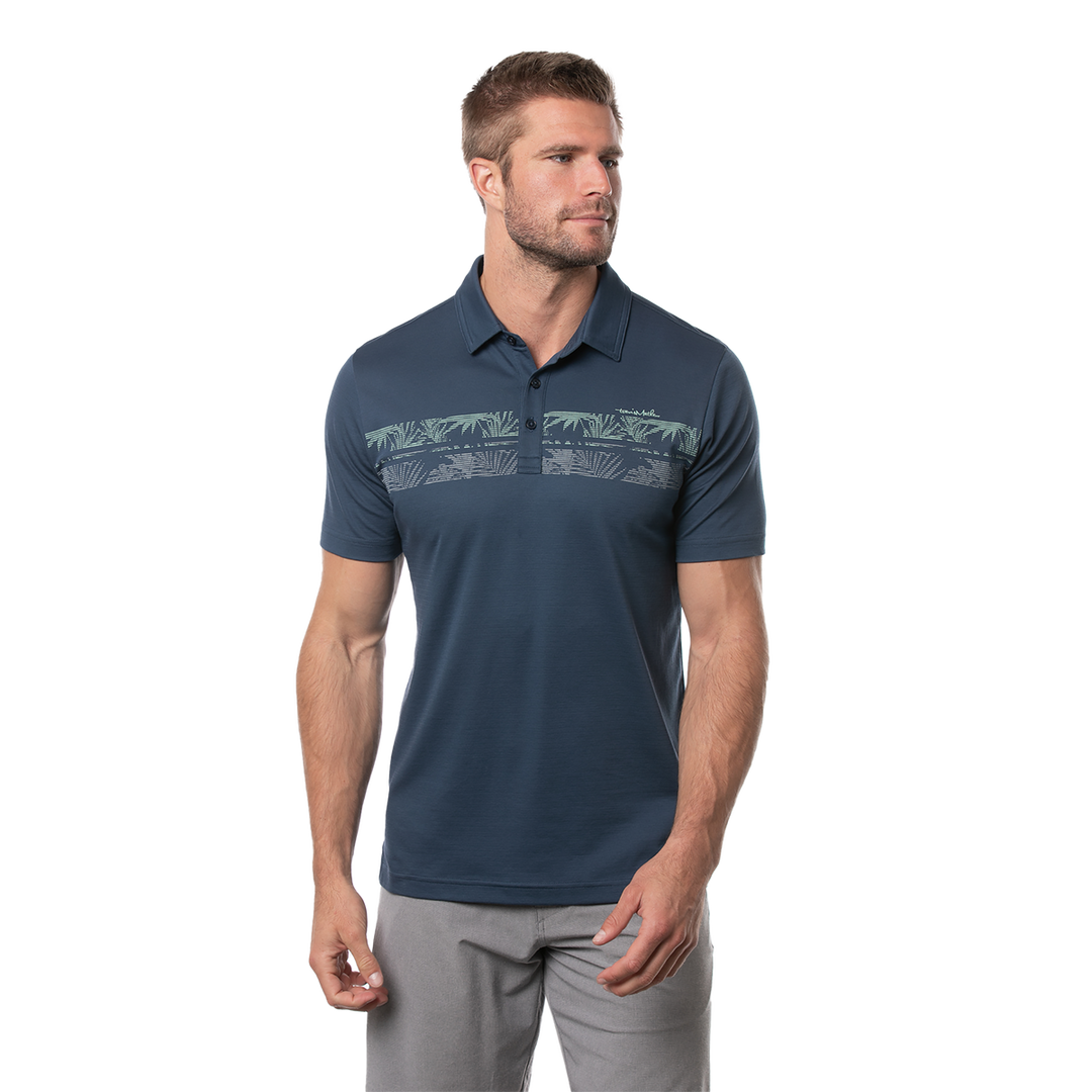 TRAVIS MATHEW MEN'S DROP ANCHOR POLO - INSIGNIA