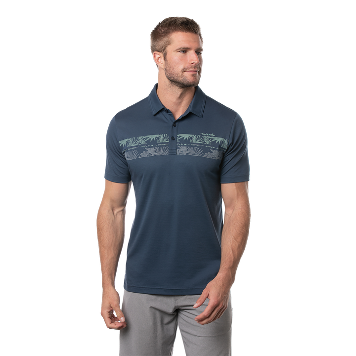 TRAVIS MATHEW MEN'S DROP ANCHOR POLO - INSIGNIA