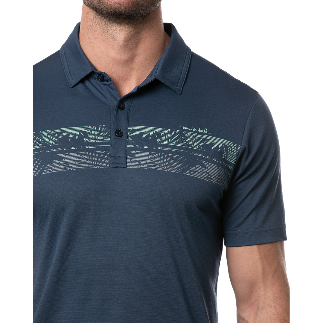 TRAVIS MATHEW MEN'S DROP ANCHOR POLO - INSIGNIA