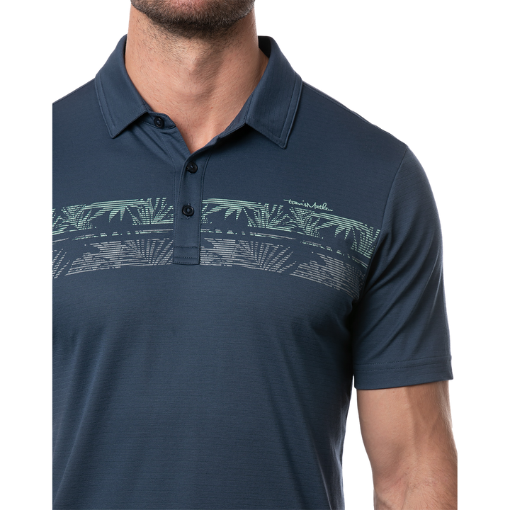 TRAVIS MATHEW MEN'S DROP ANCHOR POLO - INSIGNIA