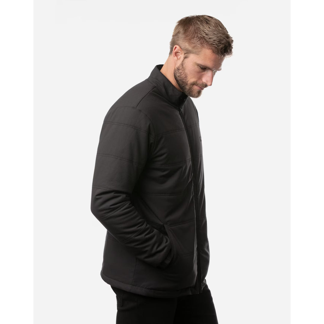 TRAVIS MATHEW MENS INTERLUDE PUFFER JACKET - BLACK