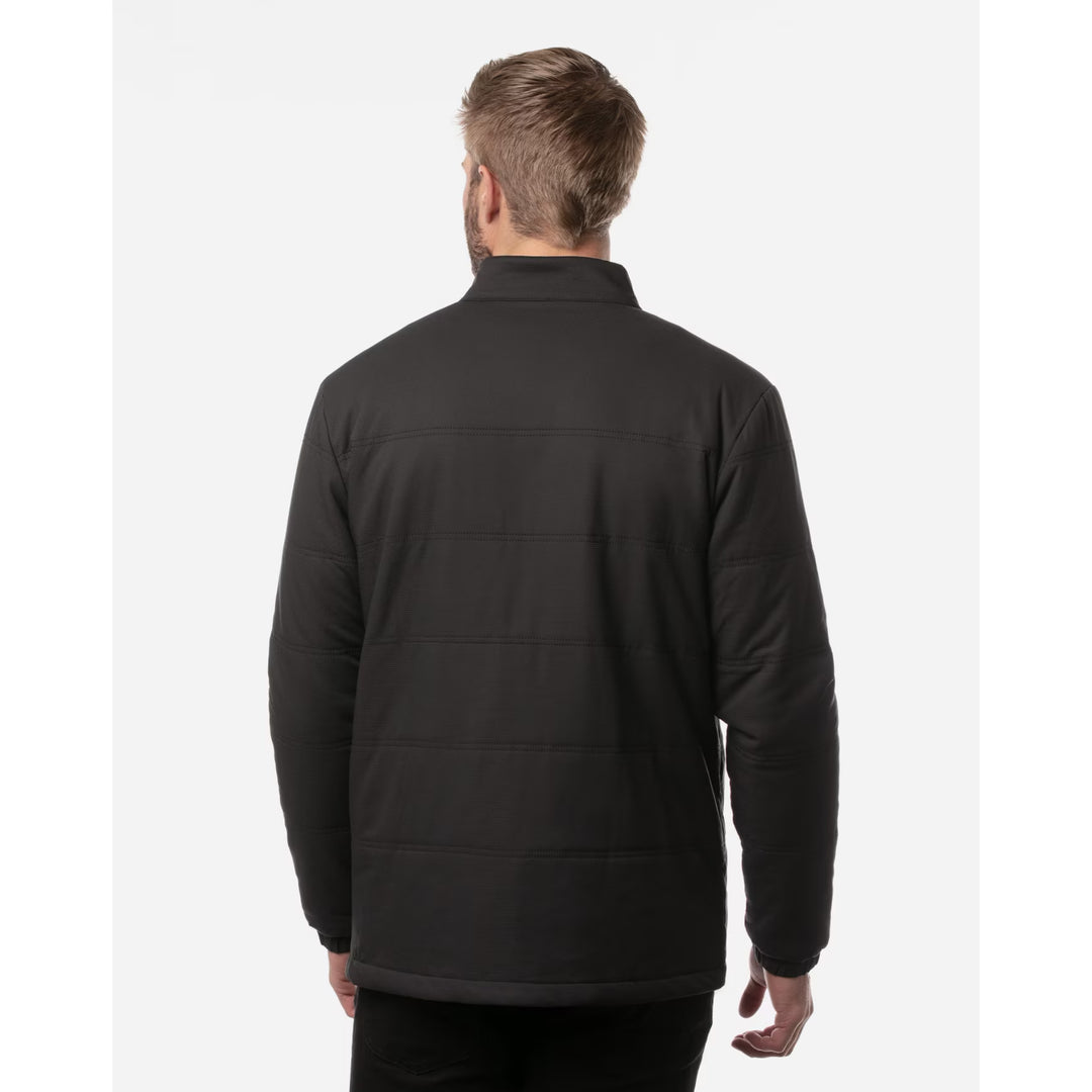 TRAVIS MATHEW MENS INTERLUDE PUFFER JACKET - BLACK