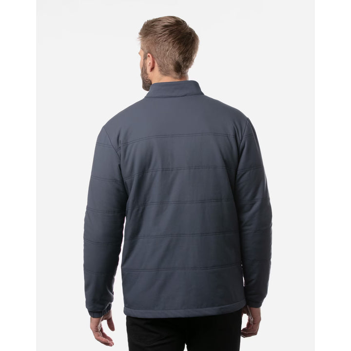 TRAVIS MATHEW MENS INTERLUDE PUFFER JACKET - MOOD INDIGO