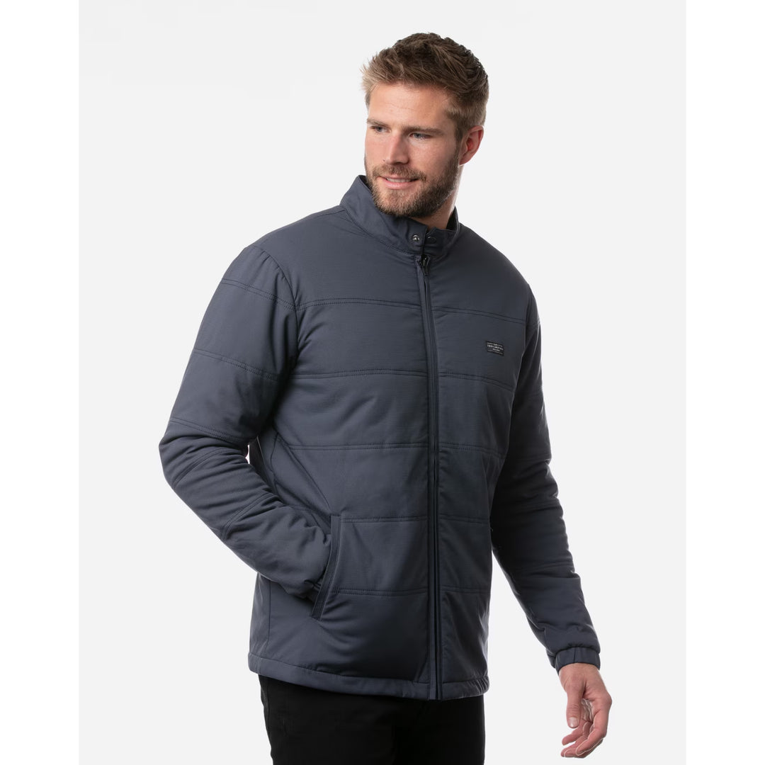 TRAVIS MATHEW MENS INTERLUDE PUFFER JACKET - MOOD INDIGO