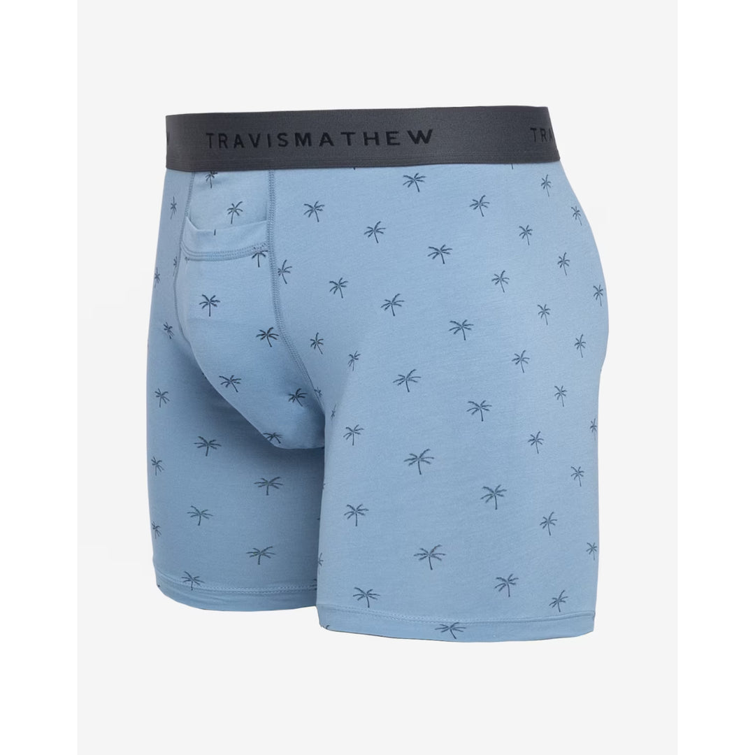 TRAVIS MATHEW MENS SO FAR SO GOOD BOXER - RIVIERA