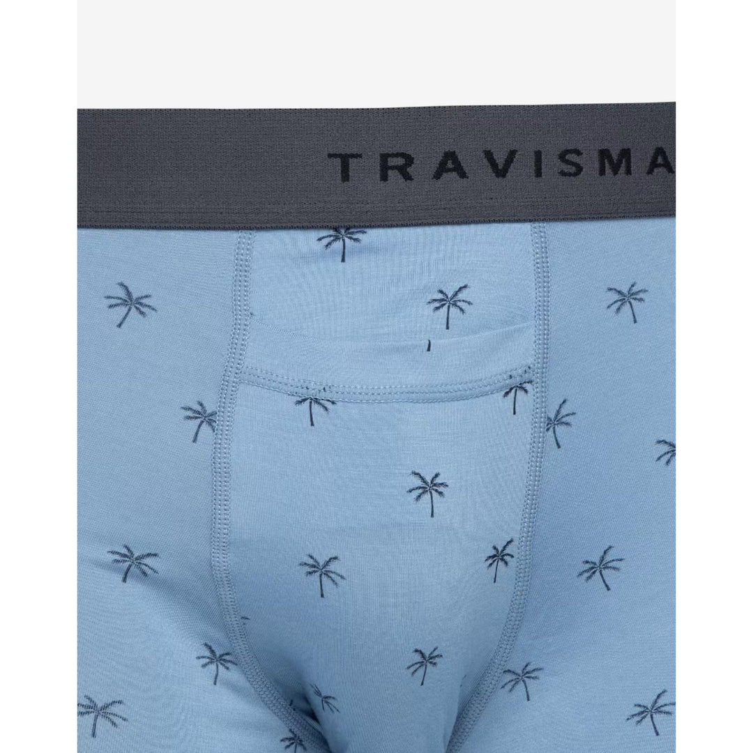 TRAVIS MATHEW MENS SO FAR SO GOOD BOXER - RIVIERA