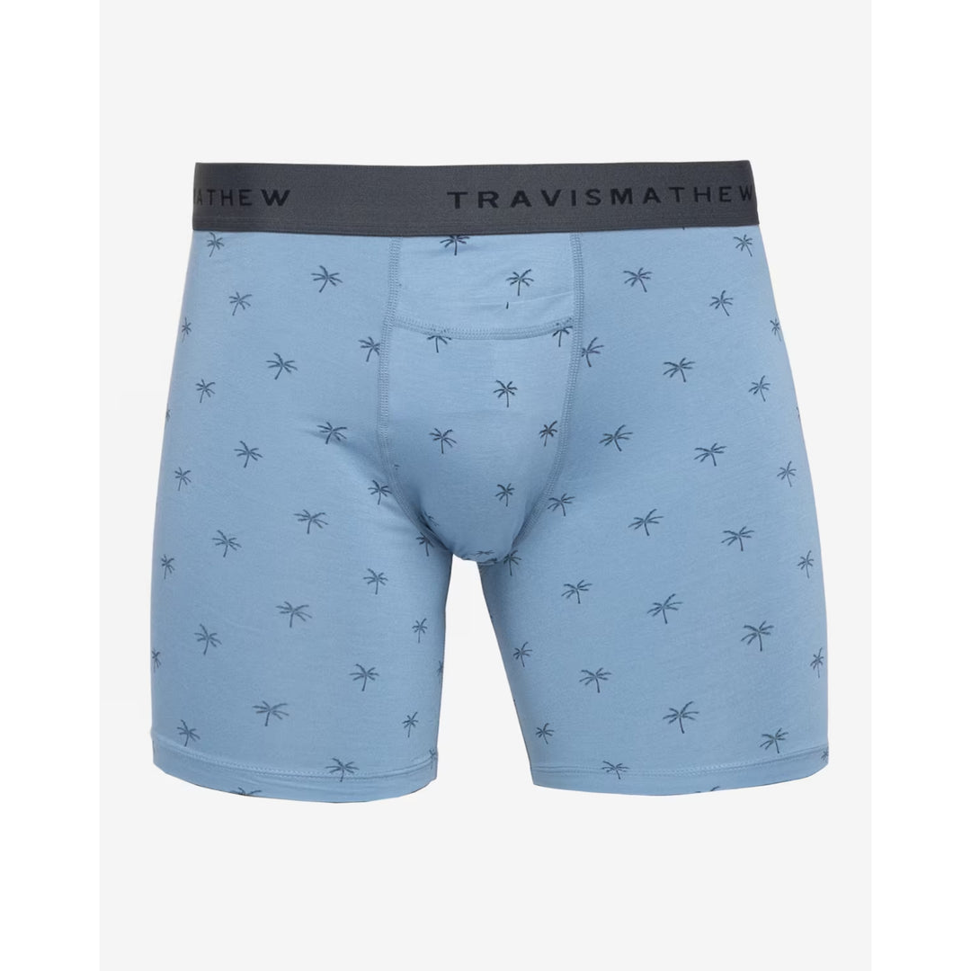 TRAVIS MATHEW MENS SO FAR SO GOOD BOXER - RIVIERA