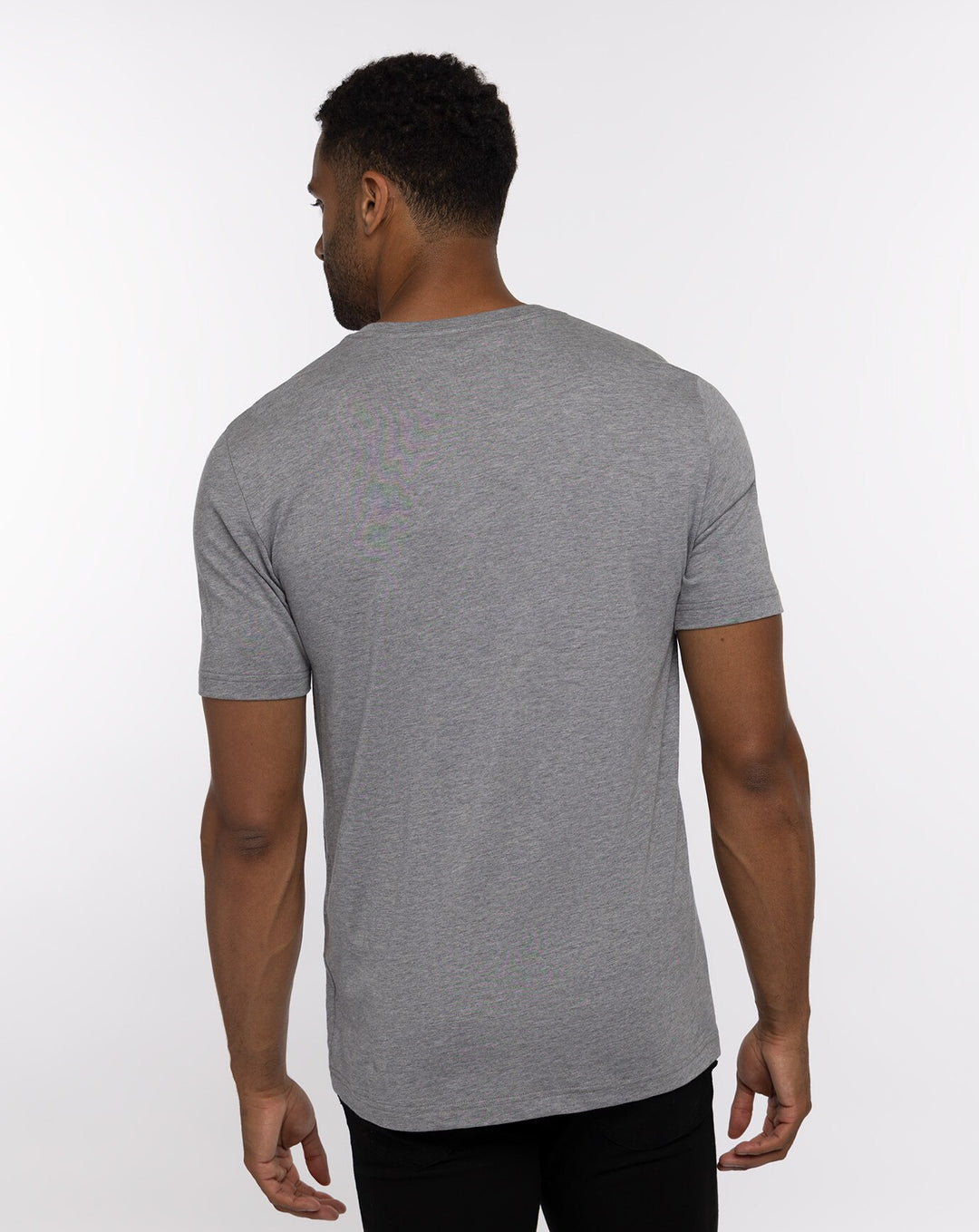 TRAVIS MATHEW MENS SPIKE THE PUNCH T-SHIRT - HEATHER GREY