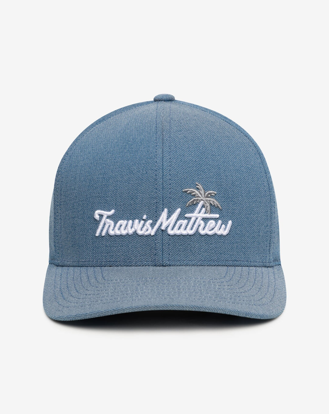 TRAVIS MATHEW MENS BAY ISLANDS HAT - HEATHER MID BLUE