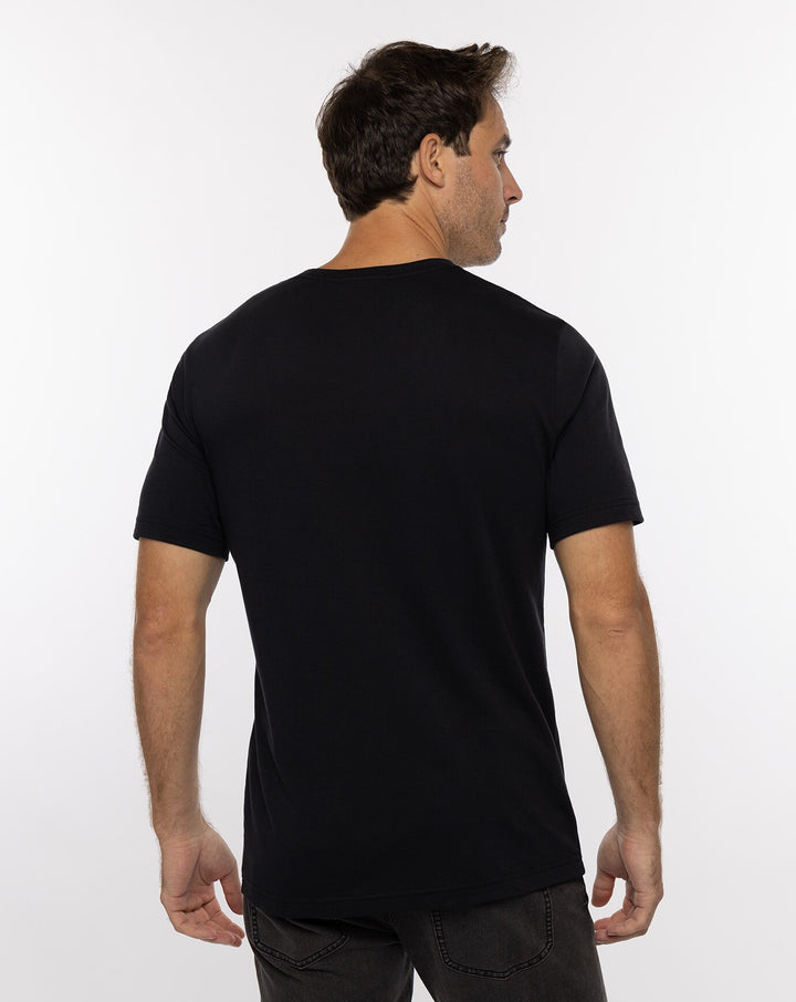 TRAVIS MATHEW THIRTEEN BELOW 2.0 T-SHIRT - BLACK