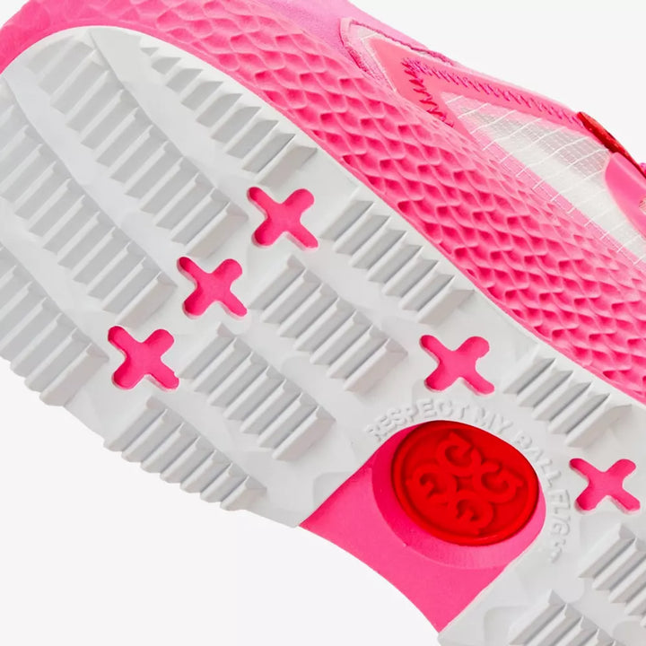 G/FORE WOMEN'S MG4X2 RIPSTOP HYBRID GOLF CROSS TRAINER - KNOCKOUT PINK