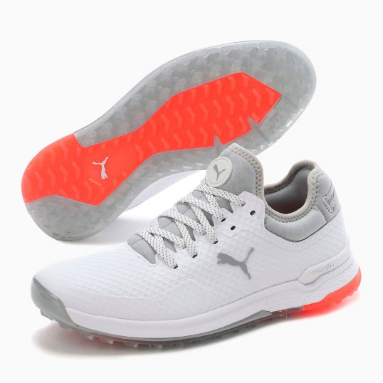 Puma Men's TOUR - PROADAPT ALPHACAT Golf Shoes - PUMA WHITE / HIGH RISE