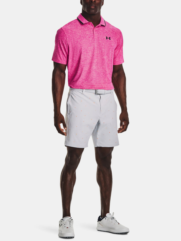 Under Armour Mens Iso-Chill Polo - PINK