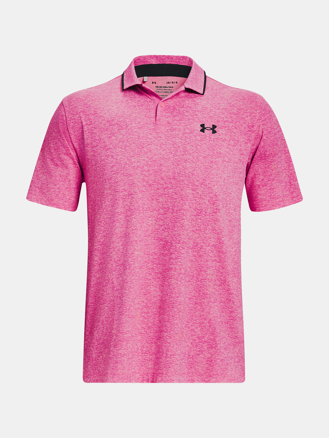 Under Armour Mens Iso-Chill Polo - PINK