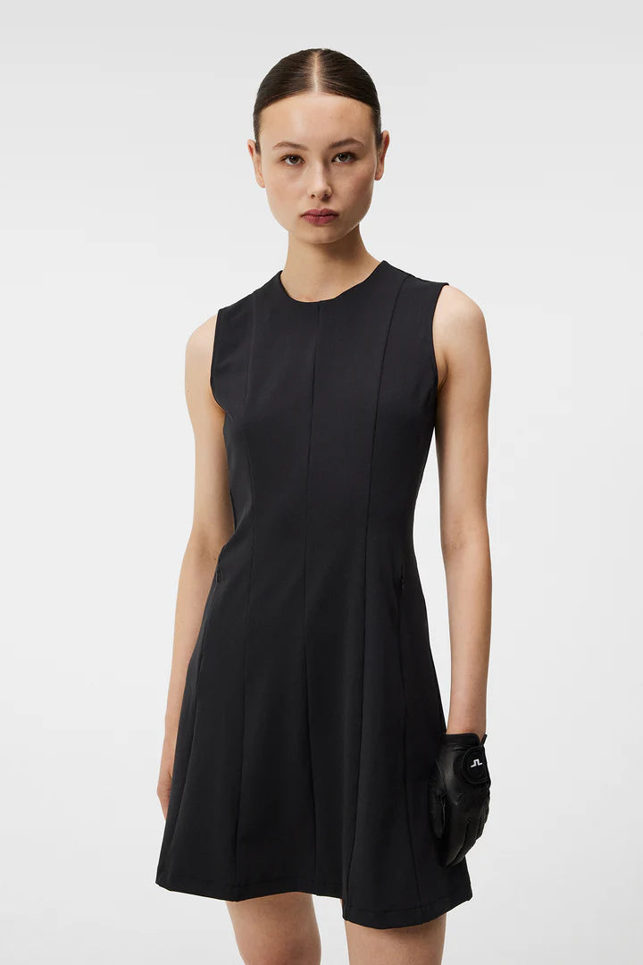 J.Lindeberg Womens Jasmin Dress - BLACK