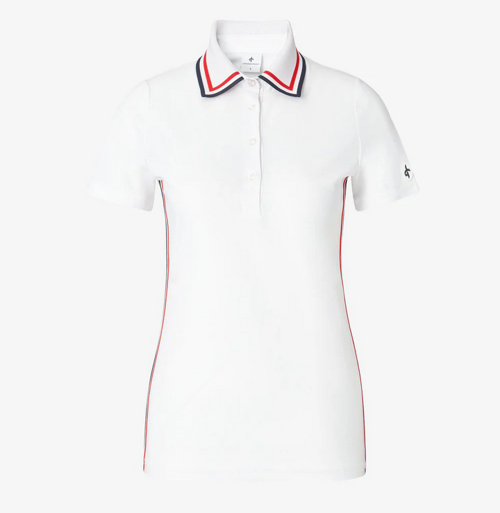 Cross Women's TUX Performance Polo - WHITE