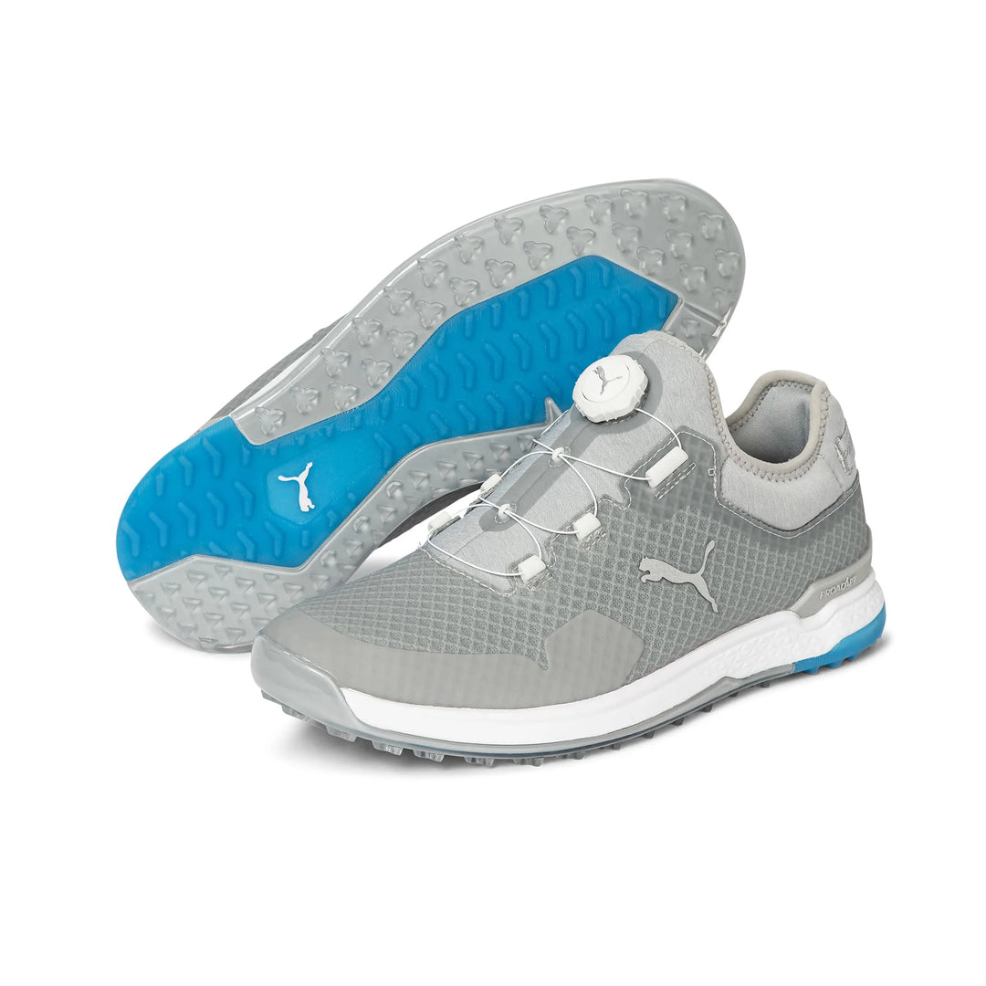 Puma Men's TOUR - PROADAPT ALPHACAT DISC Golf Shoes - HIGH RISE / PUMA SILVER / IBIZA BLUE