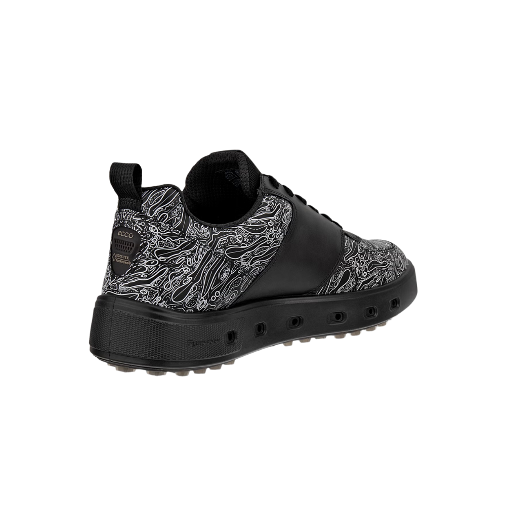 ECCO Men's Golf Street 720 Golf Shoe - BLACK