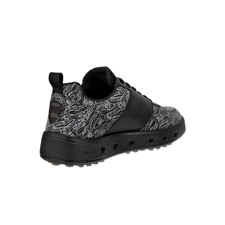 ECCO Men's Golf Street 720 Golf Shoe - BLACK