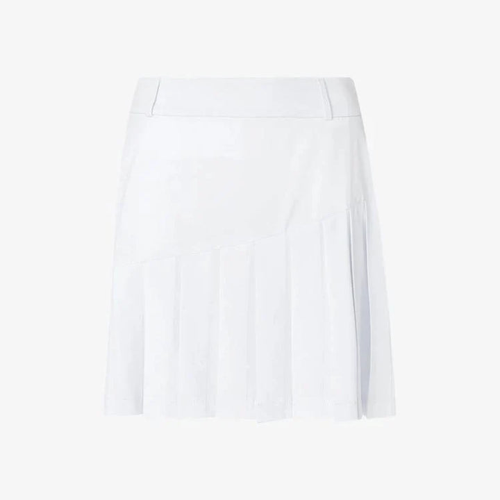 Cross Women's Solid Pleat Skort  - WHITE