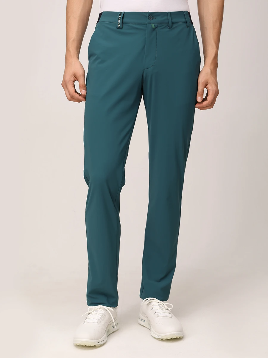 Chervò Men's SCOZZESE 4-Way Stretch Pant - DARK GREEN