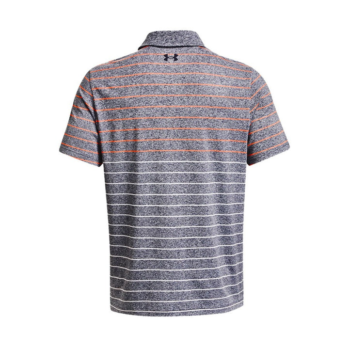Under Armour Mens Playoff 3.0 Stripe Polo - GREY/SILVER