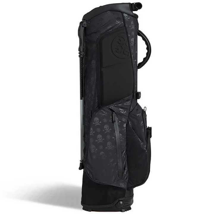 G/FORE PARACHUTE SKULL AND TEE CARRY STAND BAG - ONYX