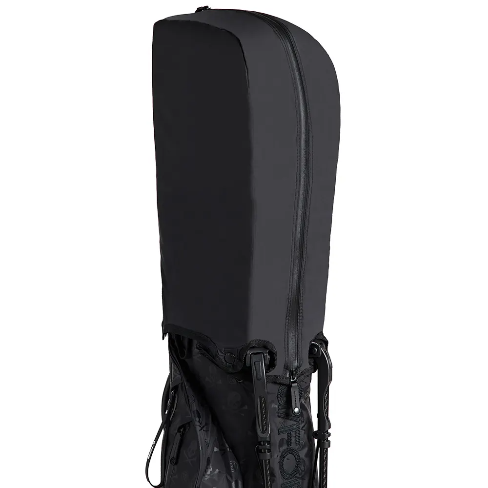 G/FORE PARACHUTE SKULL AND TEE CARRY STAND BAG - ONYX