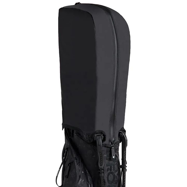 G/FORE PARACHUTE SKULL AND TEE CARRY STAND BAG - ONYX