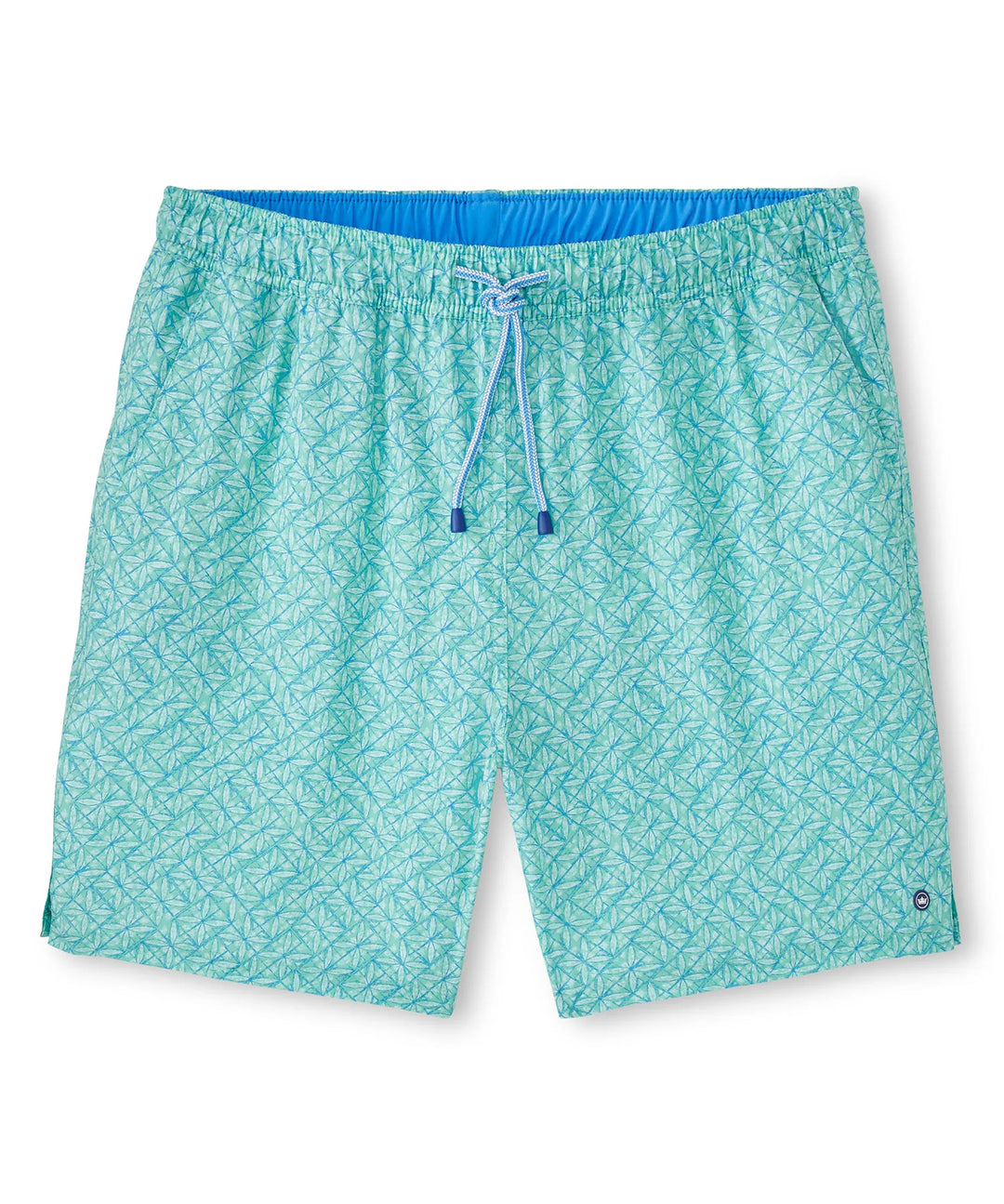 Peter Millar Men's Classic Fit Ivy Swim Trunk - Pear Tart