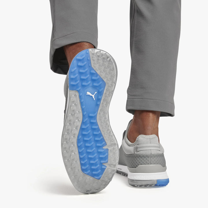 Puma Men's TOUR - PROADAPT ALPHACAT DISC Golf Shoes - HIGH RISE / PUMA SILVER / IBIZA BLUE