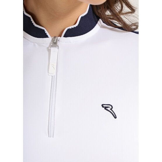 Chervo Women's ATOLLI 3/4 Sleeve Polo - WHITE