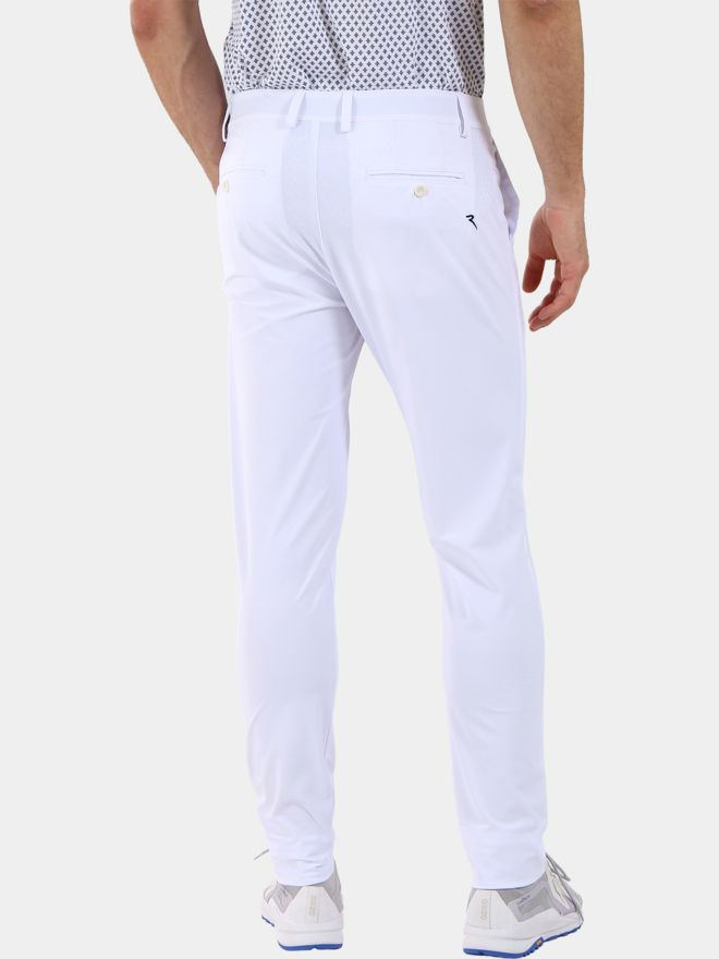 Chervò Men's SITUATION 4-Way Stretch Pant - WHITE