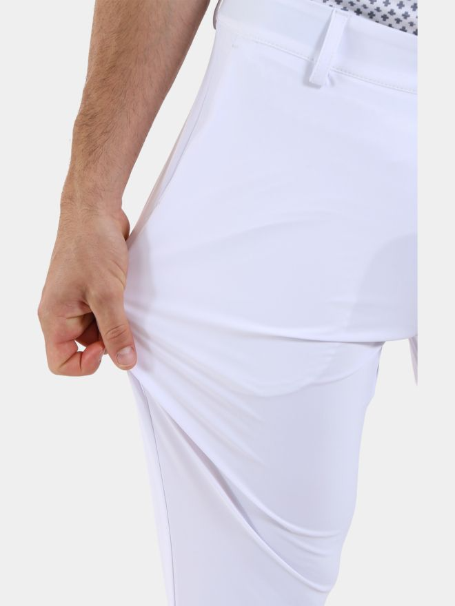Chervò Men's SITUATION 4-Way Stretch Pant - WHITE