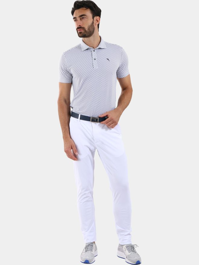 Chervò Men's SITUATION 4-Way Stretch Pant - WHITE