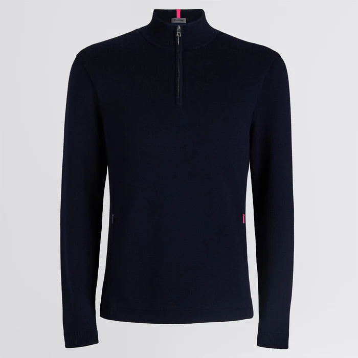 G/FORE MEN'S MERINO WOOL WINDBREAKER PULLOVER - TWILIGHT