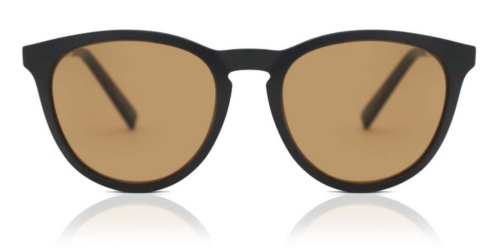 Serengeti BRAWLEY Polarized Sunglasses - MATTE BLACK / BROWN