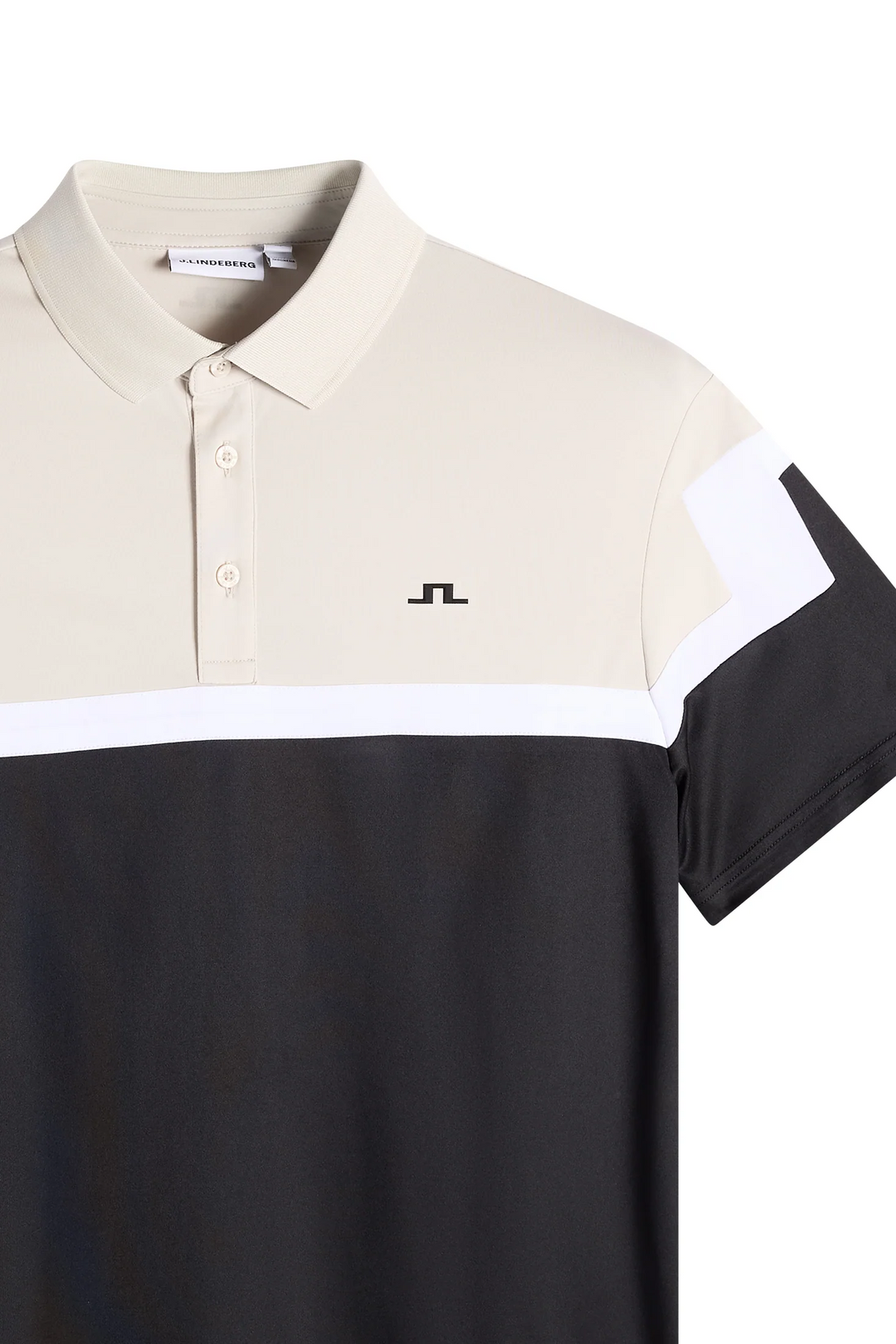 J.Lindeberg Men's Emil Polo - BLACK