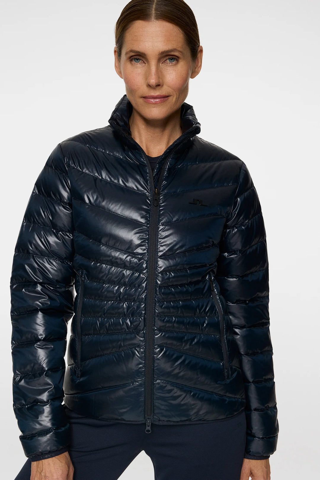 J.Lindeberg Women's Lara Light Down Jacket - JL NAVY