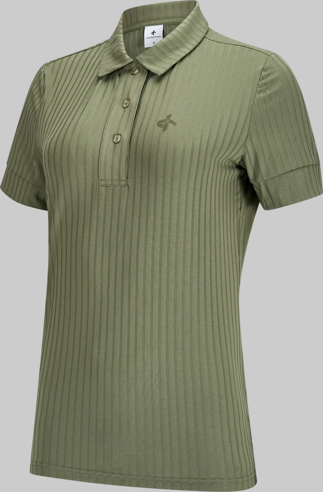 Cross Sportswear Womens ALEXA RIB Polo - GREEN