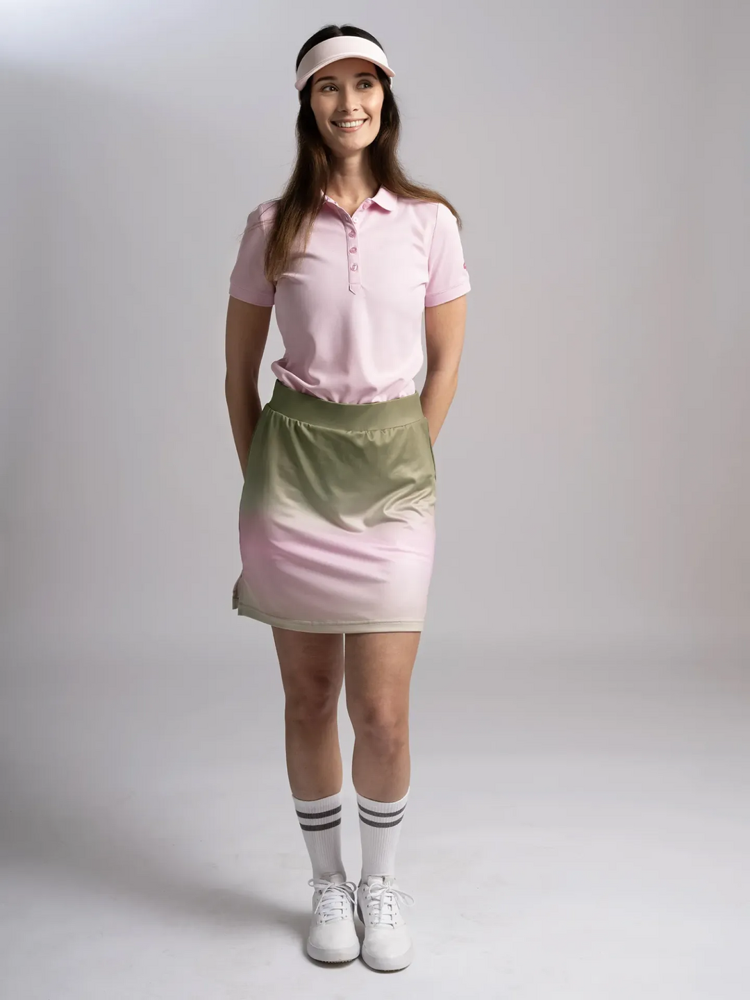 Cross Women's AMY Pique Polo - FUCHSIA PINK