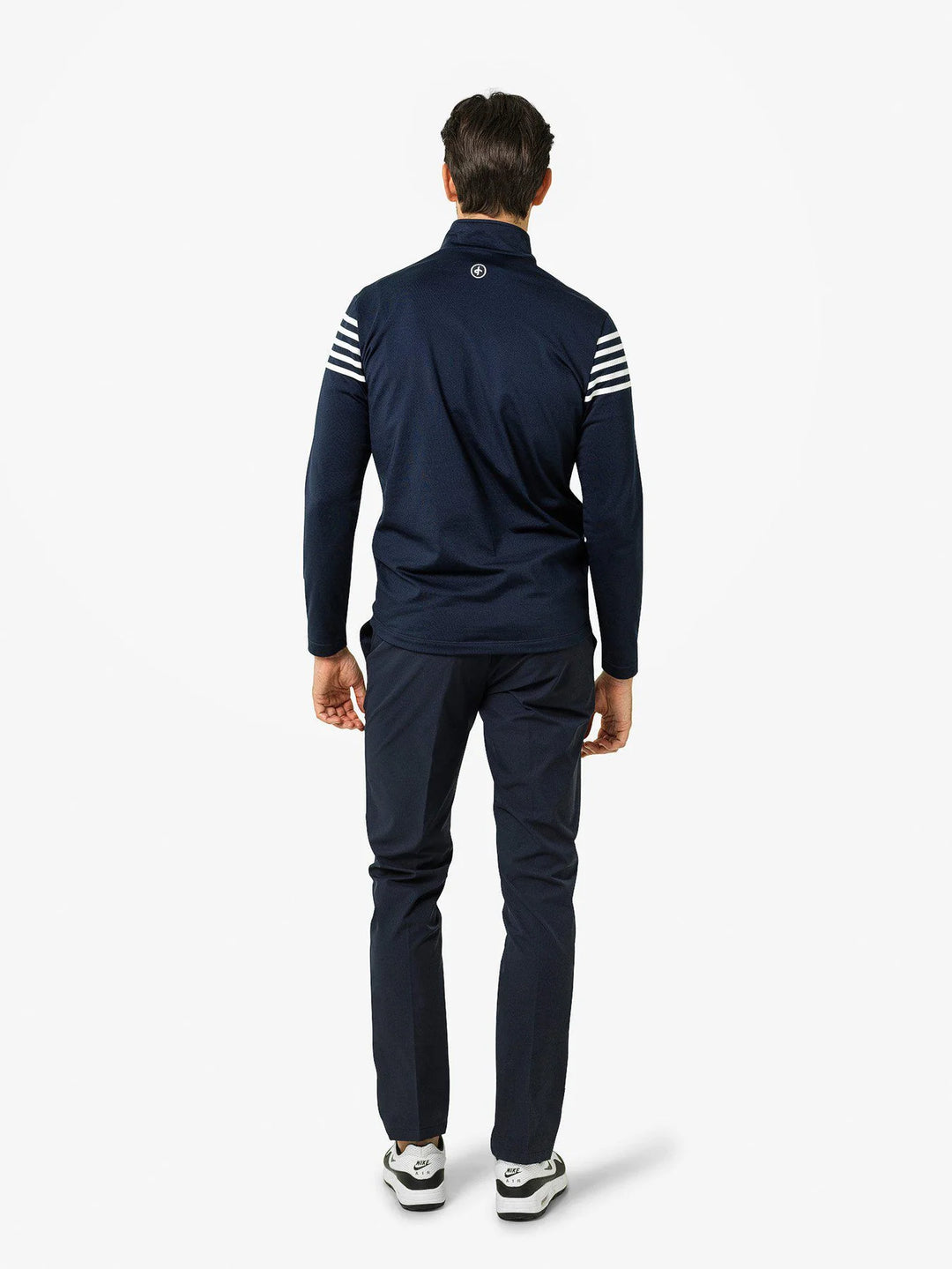 Cross Sportswear Mens Sporty Half Zip  - NAVY - Golf Anything Canada