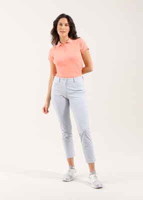 Chervo Women's ALTALENA Short Sleeve Pique Polo - CORAL