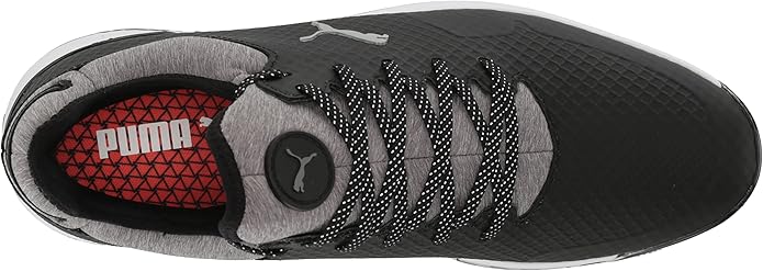 Puma Men's TOUR - PROADAPT ALPHACAT Golf Shoes - PUMA BLACK / PUMA SILVER / QUIET SHADE