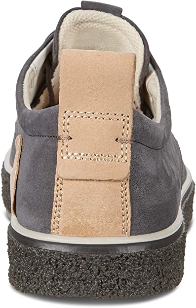 Ecco Mens Crepetray Nubuck Leather Shoe - MAGNET - Golf Anything Canada