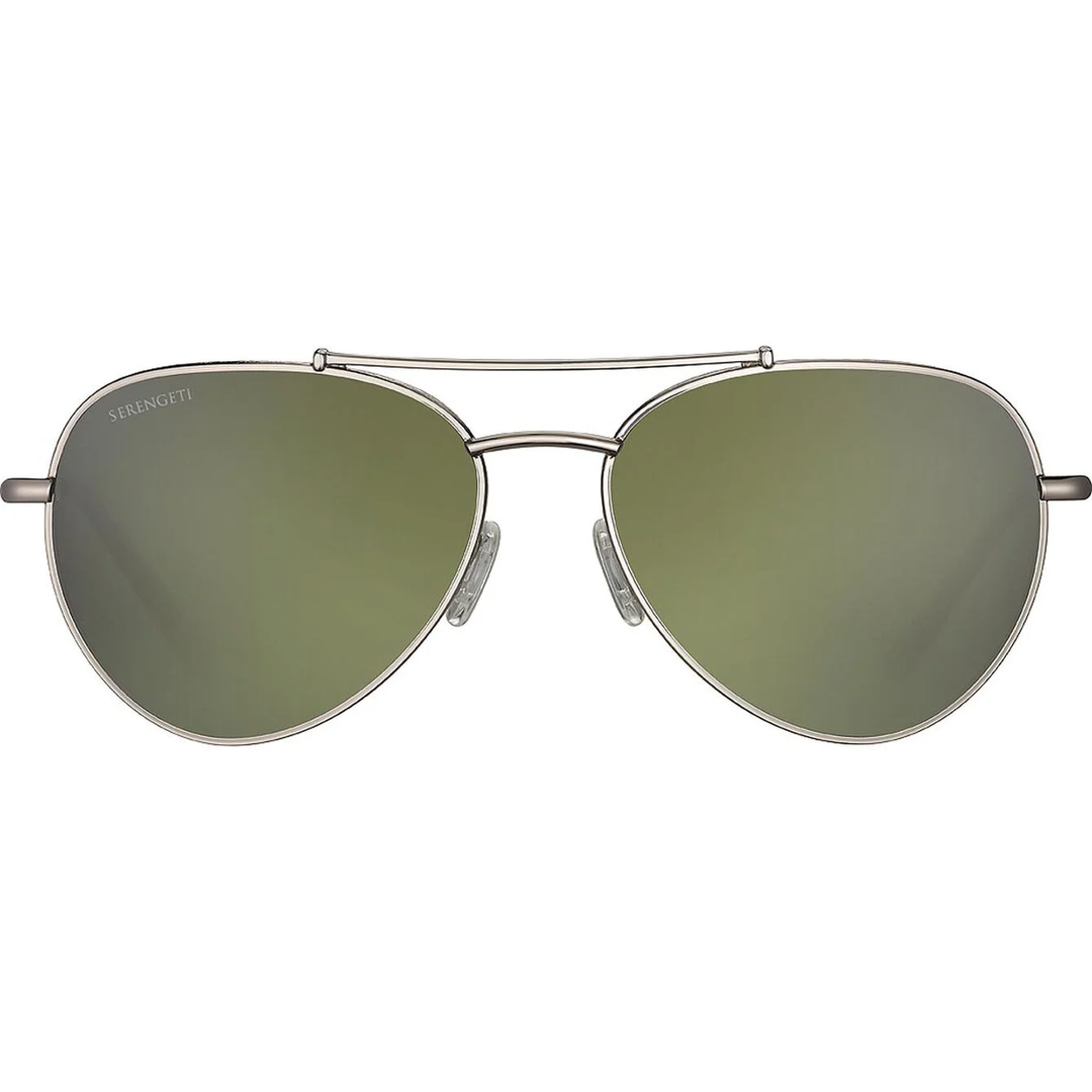 Serengeti PETE Polarized Driver Sunglasses - SHINY GUNMETAL