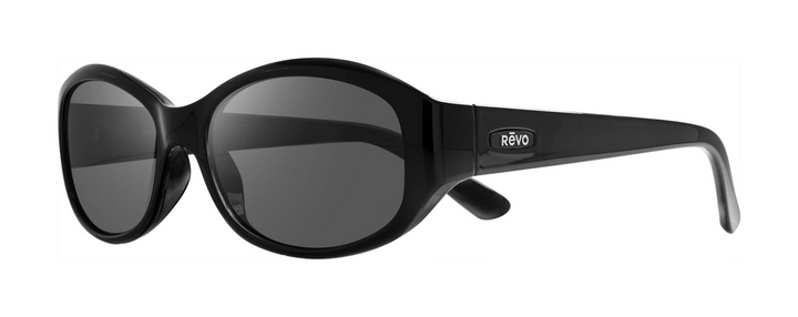 Revo Women's GRACE PETITE  Polarized Sunglasses - SHINY BLACK
